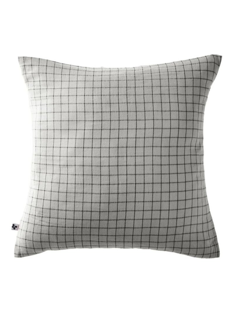 Taie d'oreiller - L'effet papillon - 100% gaze de coton 125 gr/m² Blanc cassé - Kiabi