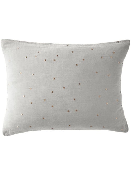 Taie d'oreiller - L'effet papillon - 100% gaze de coton 125 gr/m² - Kiabi Taie d'oreiller - L'effet papillon - 100% gaze de coton 125 gr/m² - Kiabi