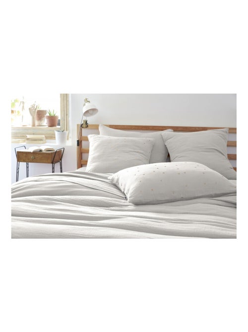 Taie d'oreiller - L'effet papillon - 100% gaze de coton 125 gr/m² - Kiabi Taie d'oreiller - L'effet papillon - 100% gaze de coton 125 gr/m² - Kiabi