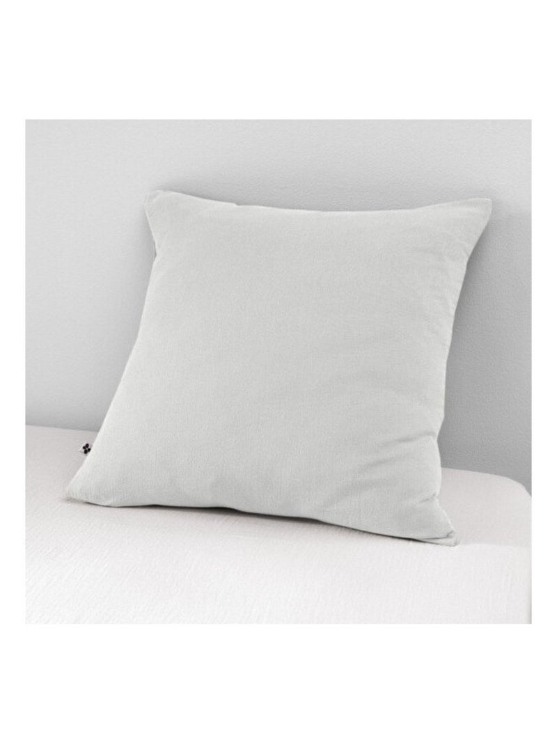 Taie d'oreiller - L'effet papillon - 100% gaze de coton 125 gr/m² Blanc cassé - Kiabi