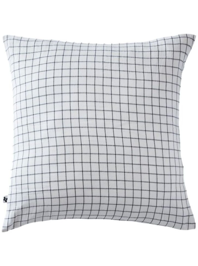 Taie d'oreiller - L'effet papillon - 100% gaze de coton 125 gr/m² Blanc Perlé - Kiabi