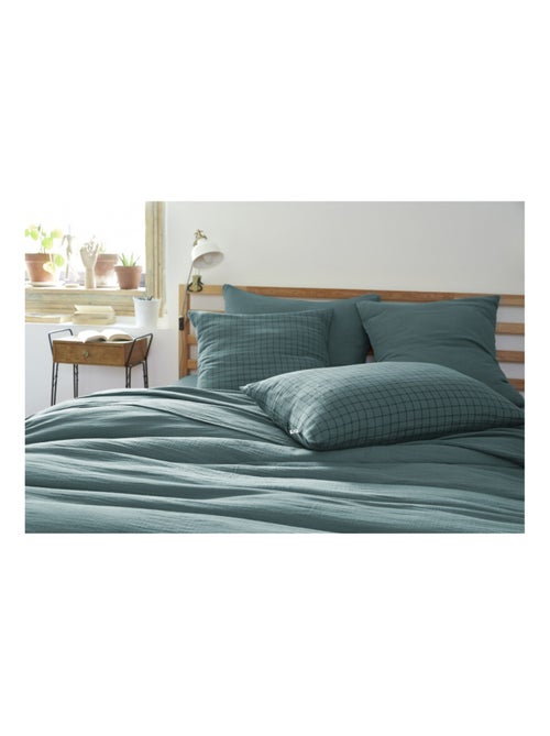 Taie d'oreiller - L'effet papillon - 100% gaze de coton 125 gr/m² - Kiabi