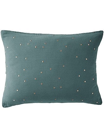 Taie d'oreiller - L'effet papillon - 100% gaze de coton 125 gr/m²