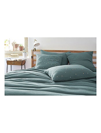 Taie d'oreiller - L'effet papillon - 100% gaze de coton 125 gr/m²
