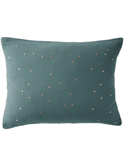 Taie d'oreiller - L'effet papillon - 100% gaze de coton 125 gr/m² - Kiabi Taie d'oreiller - L'effet papillon - 100% gaze de coton 125 gr/m² - Kiabi