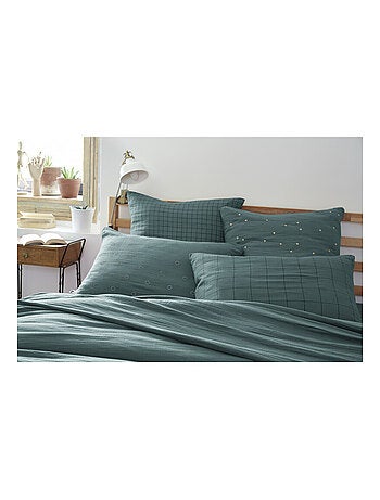 Taie d'oreiller - L'effet papillon - 100% gaze de coton 125 gr/m²