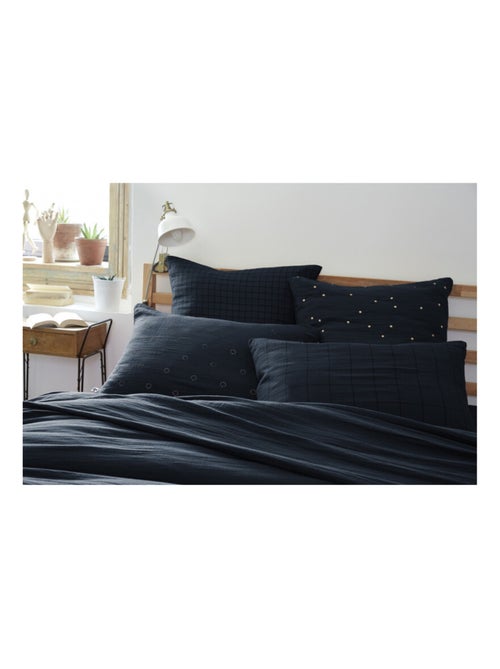Taie d'oreiller - L'effet papillon - 100% gaze de coton 125 gr/m² - Kiabi Taie d'oreiller - L'effet papillon - 100% gaze de coton 125 gr/m² - Kiabi
