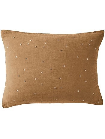 Taie d'oreiller - L'effet papillon - 100% gaze de coton 125 gr/m²