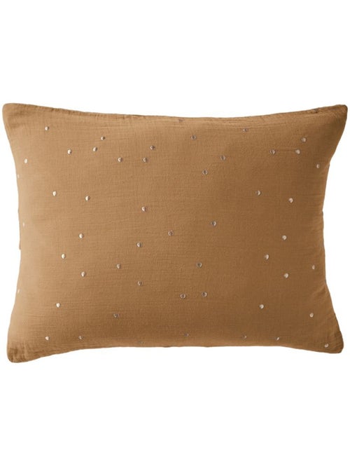 Taie d'oreiller - L'effet papillon - 100% gaze de coton 125 gr/m² - Kiabi Taie d'oreiller - L'effet papillon - 100% gaze de coton 125 gr/m² - Kiabi