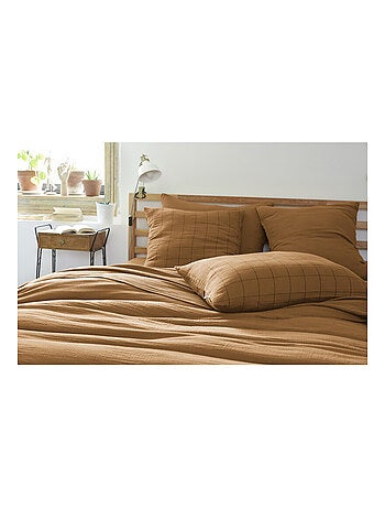 Taie d'oreiller - L'effet papillon - 100% gaze de coton 125 gr/m²