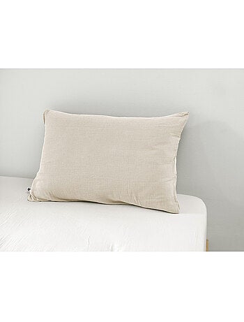 Taie d'oreiller - L'effet papillon - 100% gaze de coton 125 gr/m²