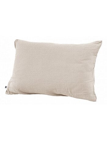 Taie d'oreiller - L'effet papillon - 100% gaze de coton 125 gr/m²