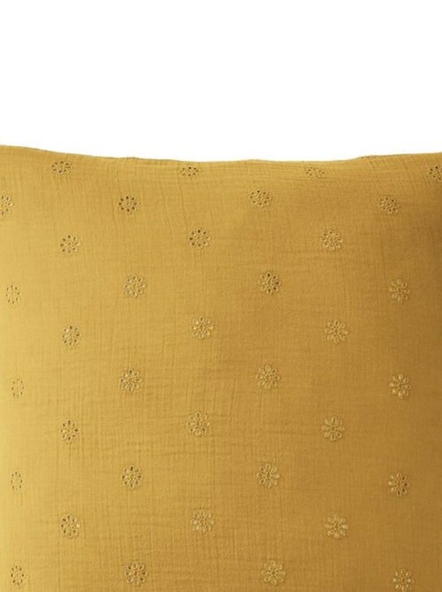 Taie d'oreiller - L'effet papillon - 100% gaze de coton 125 gr/m² - Kiabi