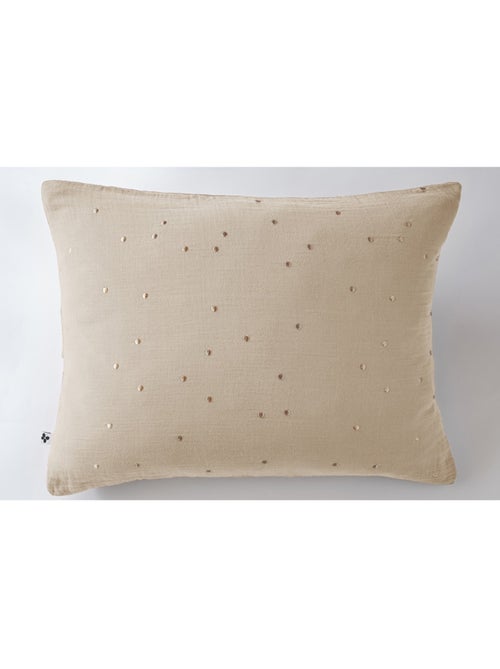 Taie d'oreiller - L'effet papillon - 100% gaze de coton 125 gr/m² - Kiabi Taie d'oreiller - L'effet papillon - 100% gaze de coton 125 gr/m² - Kiabi