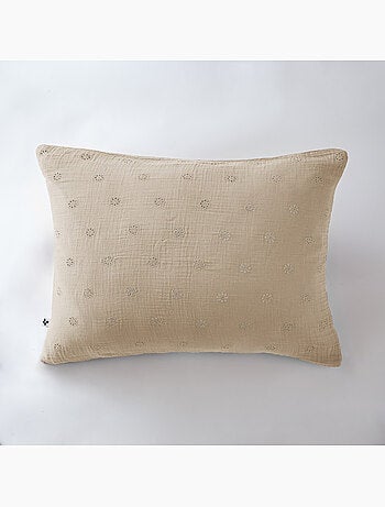 Taie d'oreiller - L'effet papillon - 100% gaze de coton 125 gr/m²