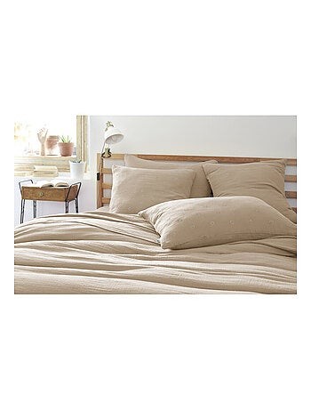 Taie d'oreiller - L'effet papillon - 100% gaze de coton 125 gr/m²