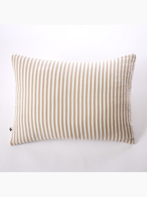 Taie d'oreiller - L'effet papillon - 100% gaze de coton 125 gr/m² - Kiabi