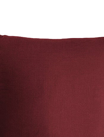 Taie d'oreiller - L'effet papillon - 100% gaze de coton 125 gr/m²