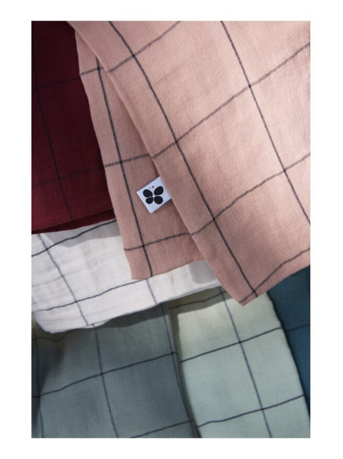 Taie d'oreiller - L'effet papillon - 100% gaze de coton 125 gr/m² - Kiabi