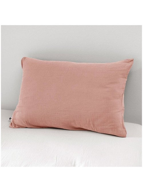 Taie d'oreiller - L'effet papillon - 100% gaze de coton 125 gr/m² - Kiabi