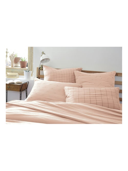 Taie d'oreiller - L'effet papillon - 100% gaze de coton 125 gr/m² - Kiabi Taie d'oreiller - L'effet papillon - 100% gaze de coton 125 gr/m² - Kiabi