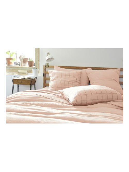 Taie d'oreiller - L'effet papillon - 100% gaze de coton 125 gr/m² - Kiabi