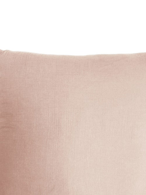 Taie d'oreiller - L'effet papillon - 100% gaze de coton 125 gr/m² - Kiabi Taie d'oreiller - L'effet papillon - 100% gaze de coton 125 gr/m² - Kiabi