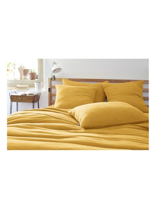 Taie d'oreiller - L'effet papillon - 100% gaze de coton 125 gr/m² - Kiabi