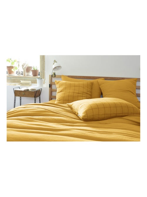 Taie d'oreiller - L'effet papillon - 100% gaze de coton 125 gr/m² - Kiabi