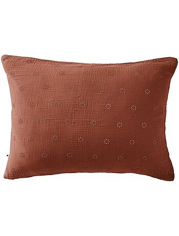 Taie d'oreiller - L'effet papillon - 100% gaze de coton 125 gr/m²