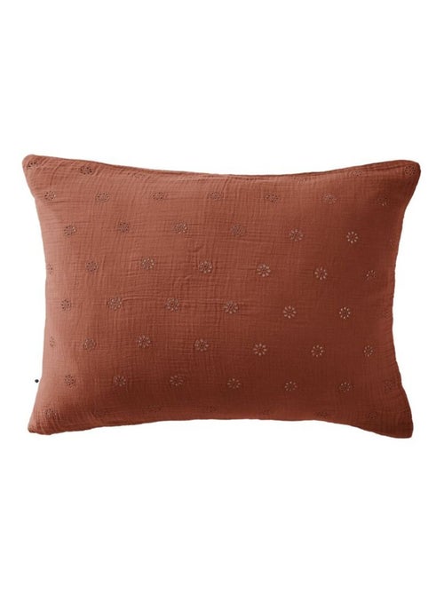 Taie d'oreiller - L'effet papillon - 100% gaze de coton 125 gr/m² - Kiabi
