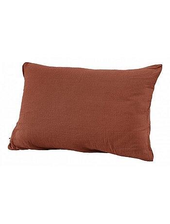 Taie d'oreiller - L'effet papillon - 100% gaze de coton 125 gr/m²