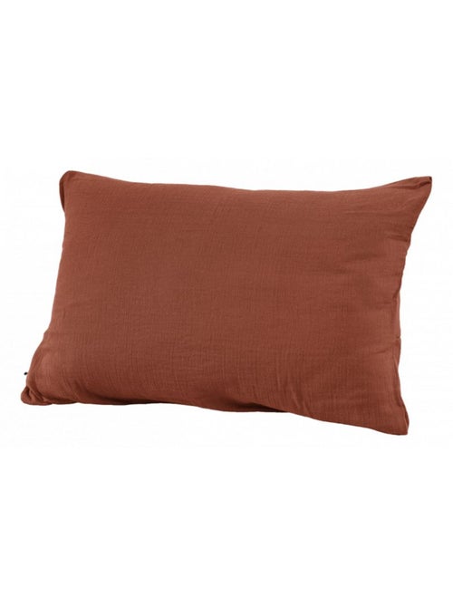 Taie d'oreiller - L'effet papillon - 100% gaze de coton 125 gr/m² - Kiabi