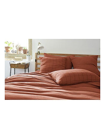 Taie d'oreiller - L'effet papillon - 100% gaze de coton 125 gr/m²