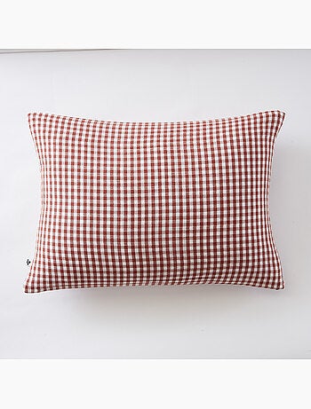 Taie d'oreiller - L'effet papillon - 100% gaze de coton 125 gr/m²