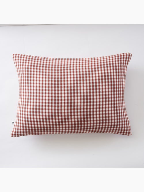Taie d'oreiller - L'effet papillon - 100% gaze de coton 125 gr/m² - Kiabi