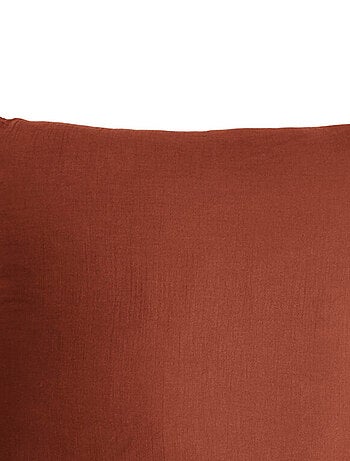 Taie d'oreiller - L'effet papillon - 100% gaze de coton 125 gr/m²