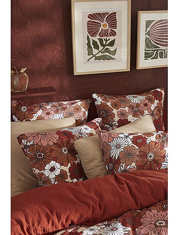 Taie d'oreiller - L'effet papillon - 100% gaze de coton 125 gr/m²