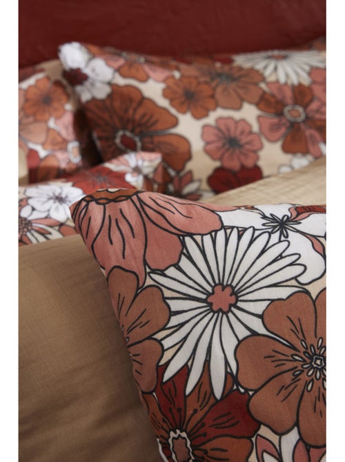 Taie d'oreiller - L'effet papillon - 100% gaze de coton 125 gr/m² - Kiabi