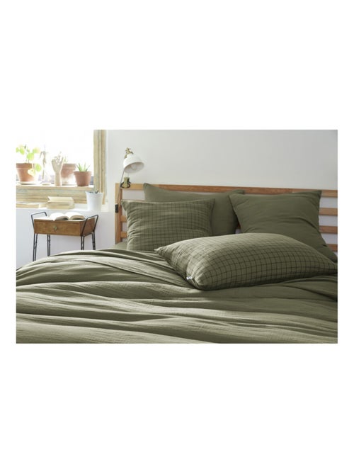 Taie d'oreiller - L'effet papillon - 100% gaze de coton 125 gr/m² - Kiabi