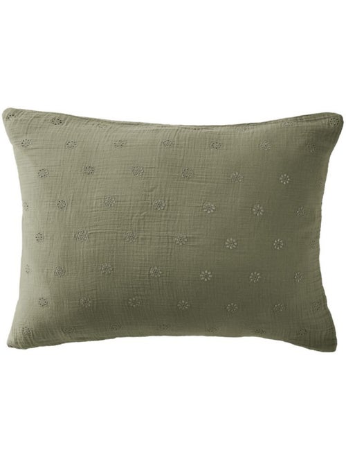 Taie d'oreiller - L'effet papillon - 100% gaze de coton 125 gr/m² - Kiabi