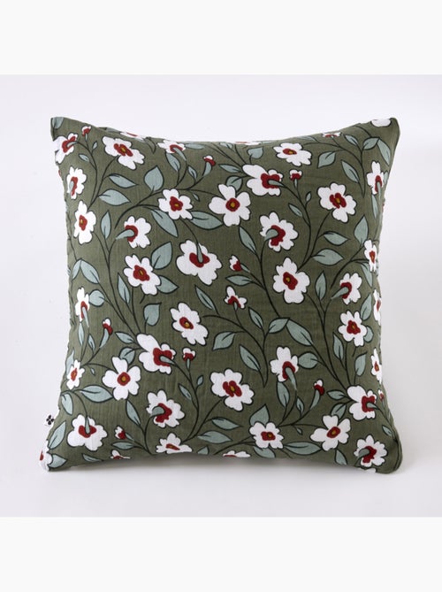 Taie d'oreiller - L'effet papillon - 100% gaze de coton 125 gr/m² - Kiabi