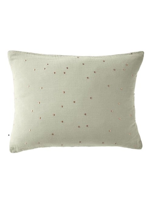 Taie d'oreiller - L'effet papillon - 100% gaze de coton 125 gr/m² - Kiabi