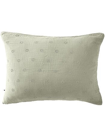 Taie d'oreiller - L'effet papillon - 100% gaze de coton 125 gr/m²