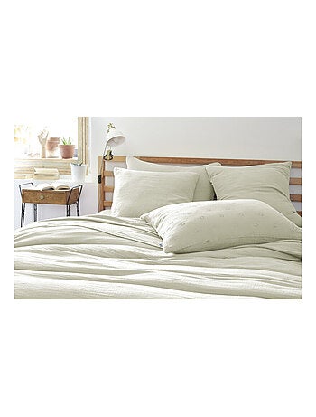 Taie d'oreiller - L'effet papillon - 100% gaze de coton 125 gr/m²