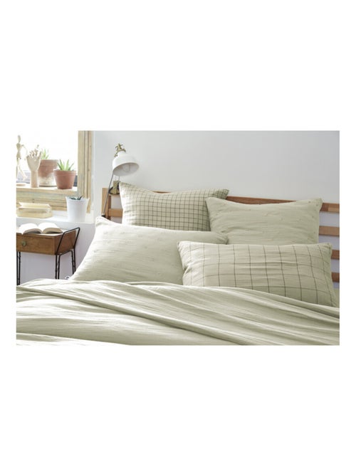 Taie d'oreiller - L'effet papillon - 100% gaze de coton 125 gr/m² - Kiabi