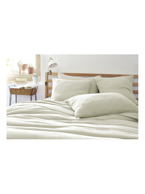 Taie d'oreiller - L'effet papillon - 100% gaze de coton 125 gr/m² - Kiabi