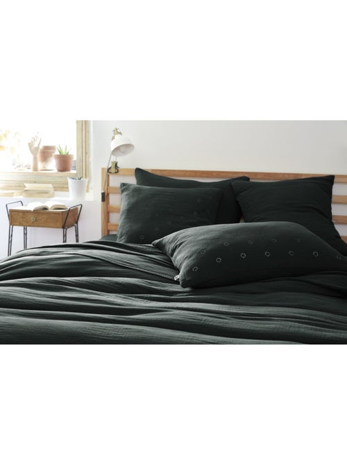 Taie d'oreiller - L'effet papillon - 100% gaze de coton 125 gr/m² - Kiabi