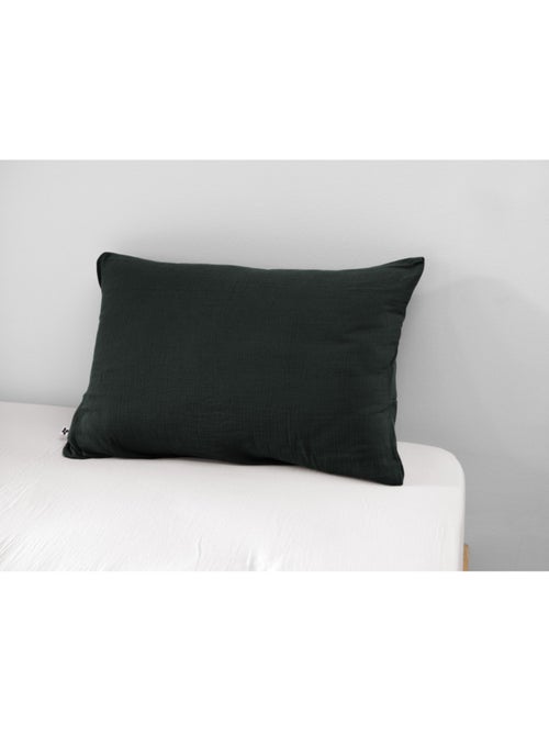Taie d'oreiller - L'effet papillon - 100% gaze de coton 125 gr/m² - Kiabi