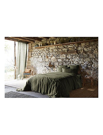 Taie d'oreiller - L'effet papillon - 100% Lin lavé